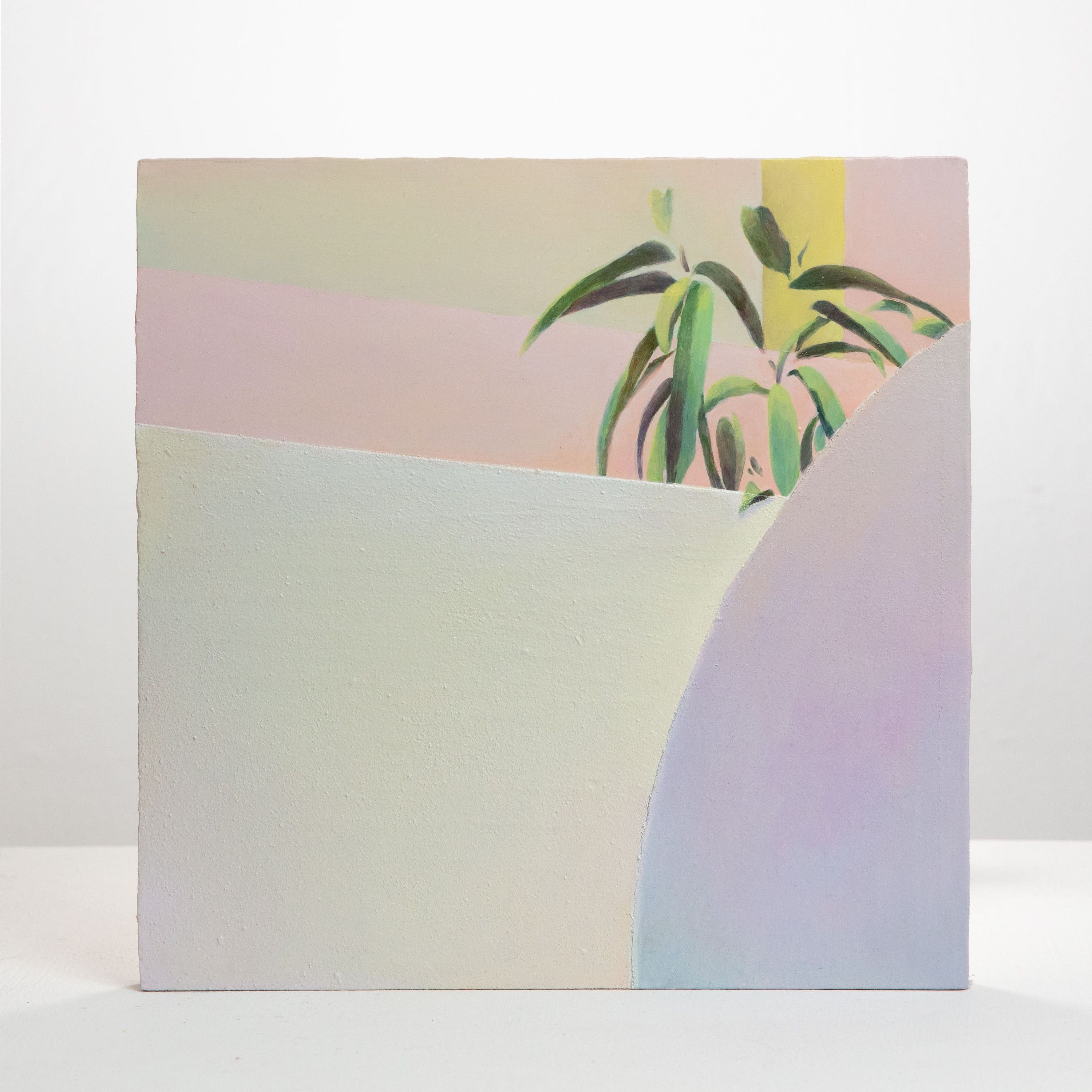5–6pm 15, Oil on board, 2020