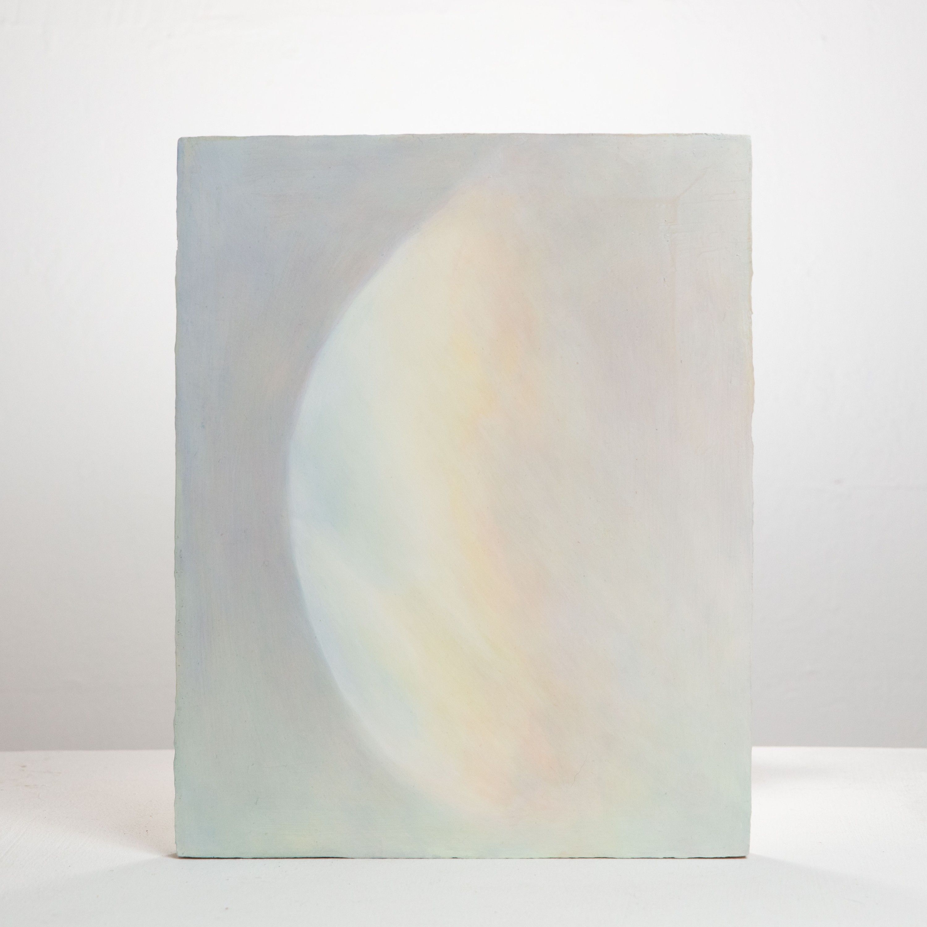 5–6pm 21, Oil on board, 2020