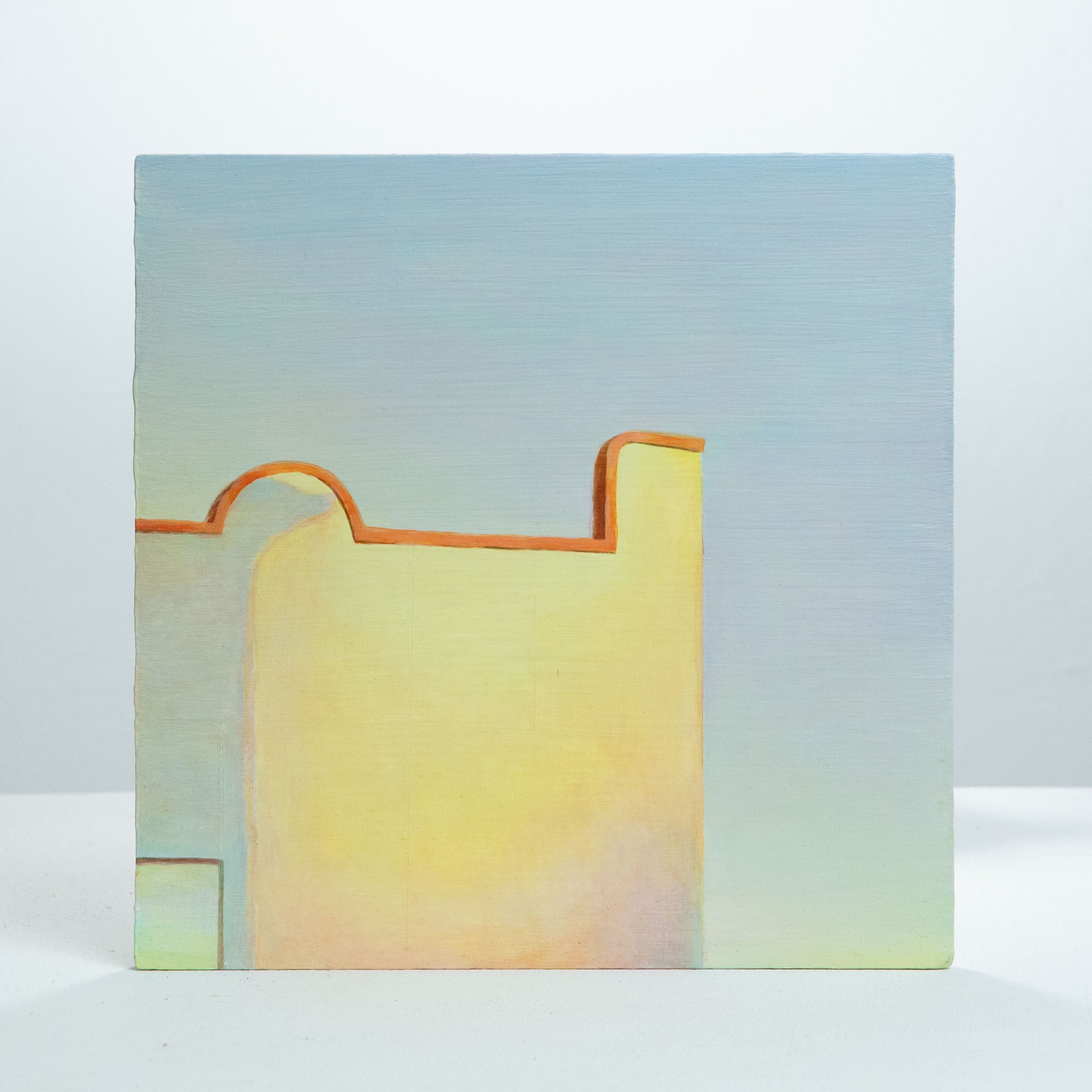 5–6pm 3, Oil on board, 2020